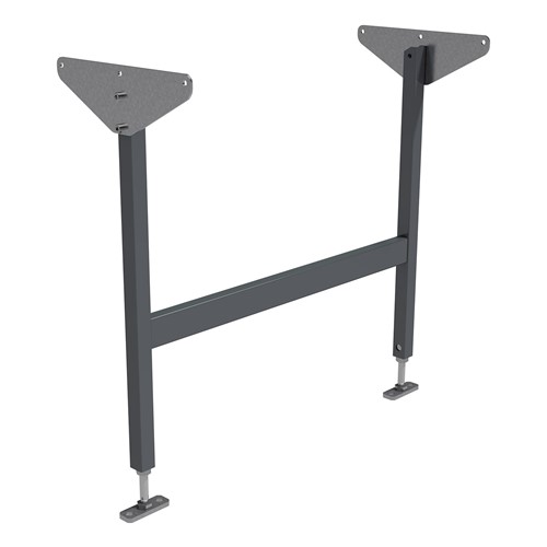 Patte pliable pour ergo-roll Gris RAL 7016